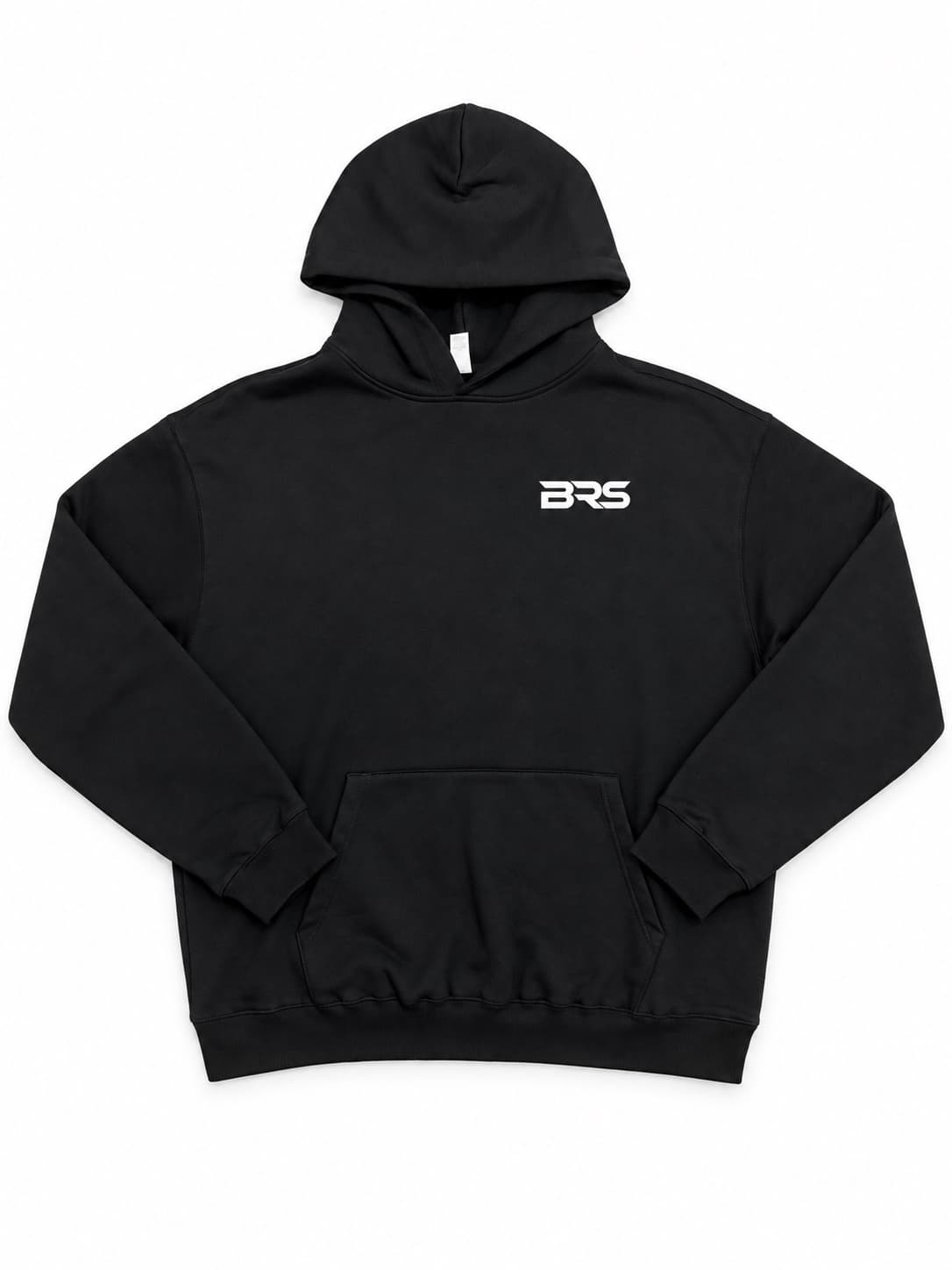 BRS Made Hood, White logo, front